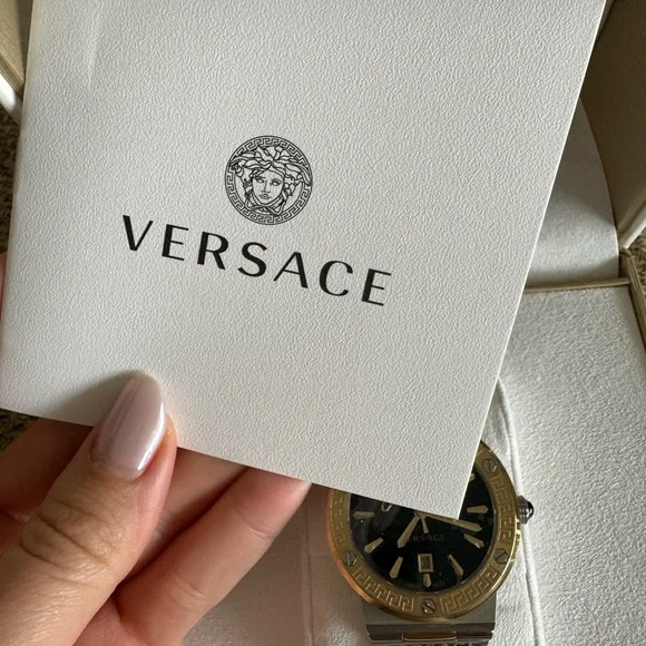 Versace GRECA LOGO MOONPHASE WATCH